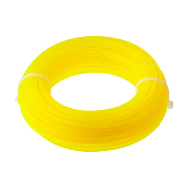 Лiска для тримера "коло", 2.4 мм x 15 м INTERTOOL DT-2303