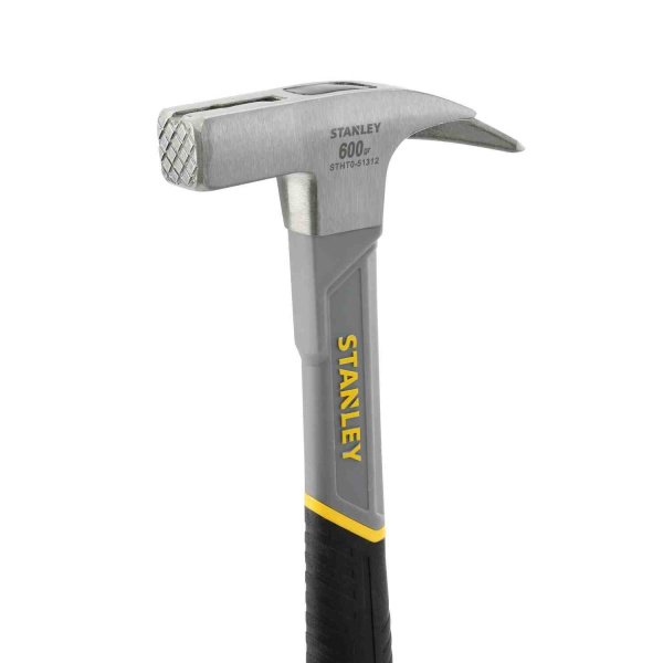 Молоток тесляра LATHAMMER FIBERGLAS c вагою головки 600 г STANLEY STHT0-51312