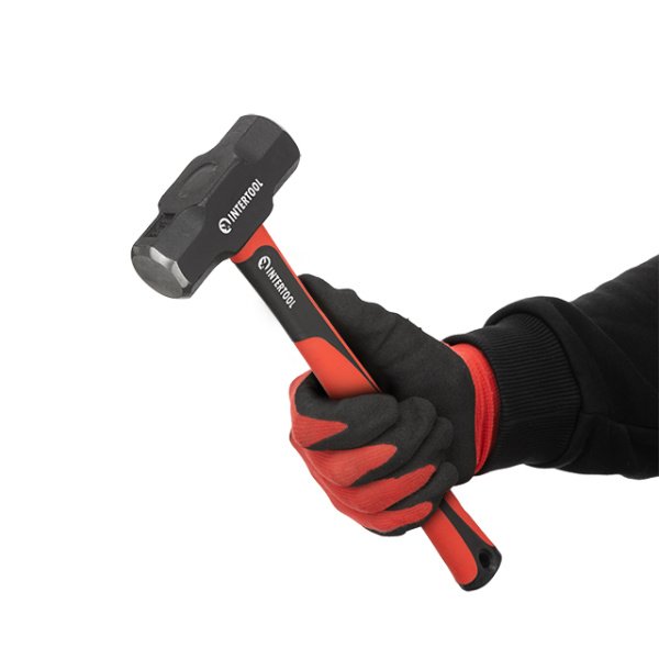 Кувалда, 1500 г, ручка з фібергласу INTERTOOL HT-0241