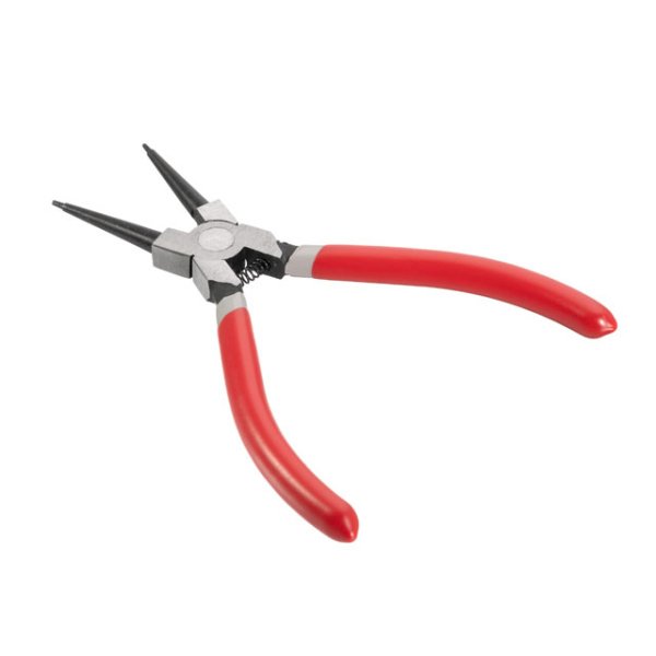 Щипці для зняття та установки стопорных кілець 150мм, прямі на стиск INTERTOOL HT-7005