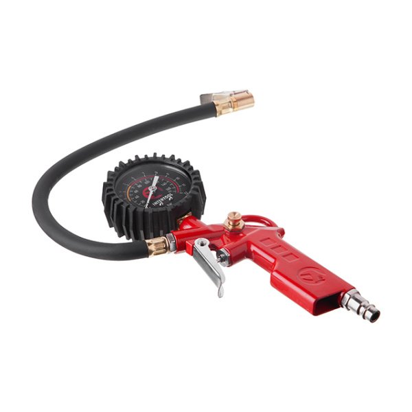 Пістолет для підкачування коліс із 63 мм манометром (блістер) INTERTOOL PT-0503