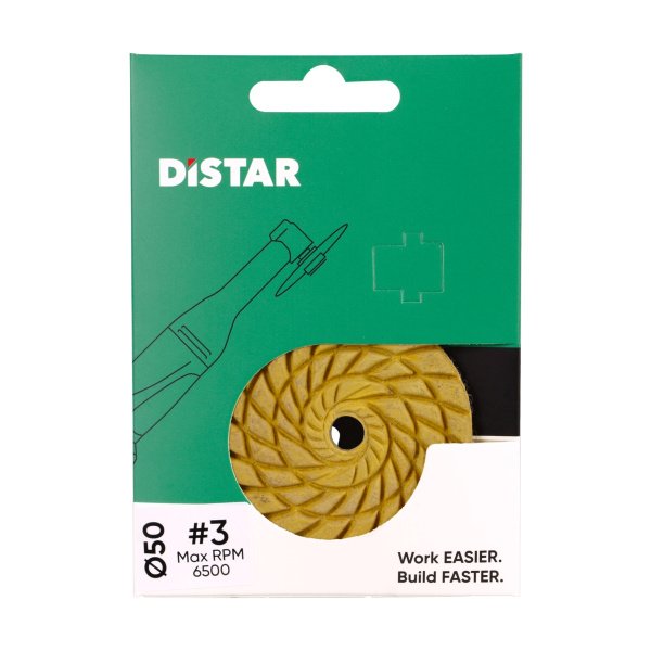 Круги алмазні полірувальні Distar Круг 50x3x7 CoolPAD 3
