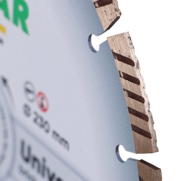 Круг алмазный отрезной 1A1RSS/C3 230x2,3/1,5x10x22,23-16-HIT Universal