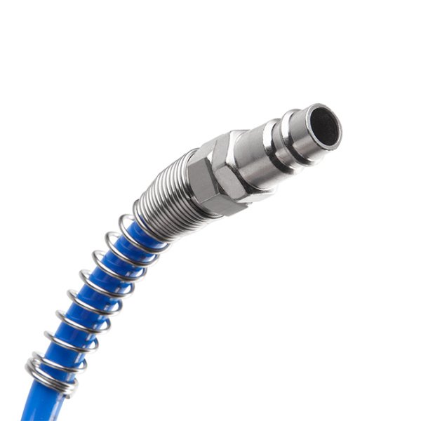 Шланг спіральний із швидкороз'ємним з'єднанням 5,5x8мм, 15м INTERTOOL PT-1708