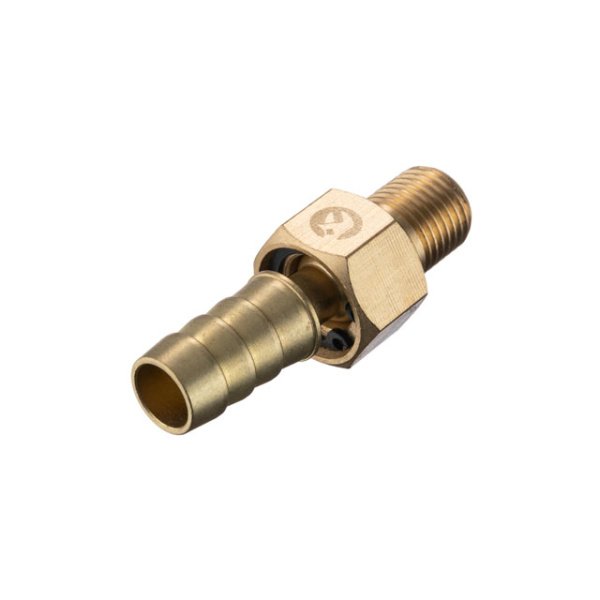 Шарнір поворотний, зовнішня різьба 1/4" на шланг 12 мм, латунь, STORM INTERTOOL PT-2207
