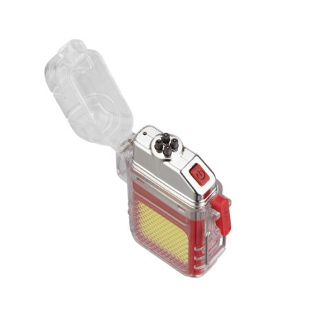 Ліхтар брелок з плазмовою запальничкою INTERTOOL LB-0165