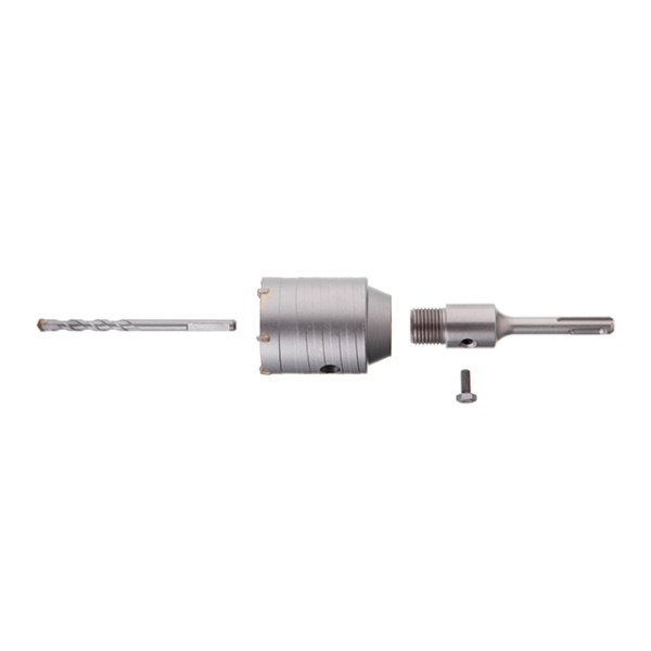 Свердло корончате по бетону 55 мм, перехідник SDS-Plus 100 мм INTERTOOL SD-7055