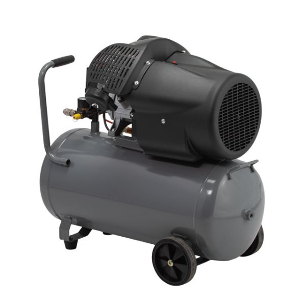 Компресор 50 л, 2230 Вт, 220 В, 10 aтм, 354 л/хв, 2 циліндри INTERTOOL PT-0004