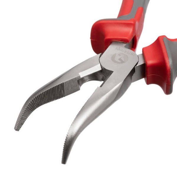 Довгогубці вигнуті, 160 мм, С55 INTERTOOL HT-0131