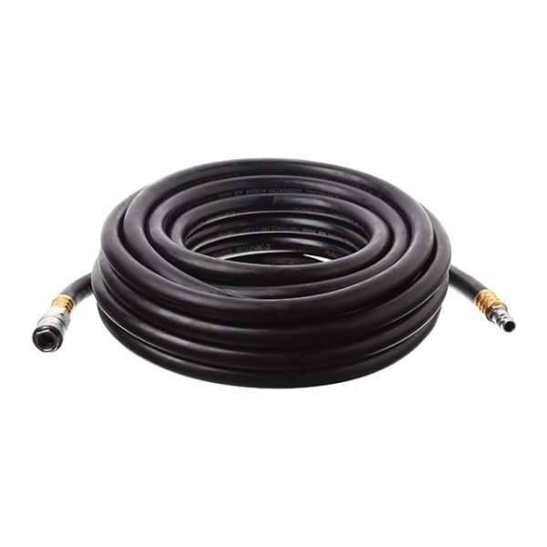 Шланг гумовий повітряний армований до 20 атм 10 x 17 мм 10м зі швидкороз'ємними з'єднаннями INTERTOOL PT-1734