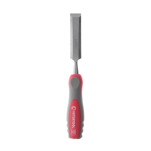 Стамеска 22мм, Cr-V, двокомпонентна рукоятка INTERTOOL HT-3522