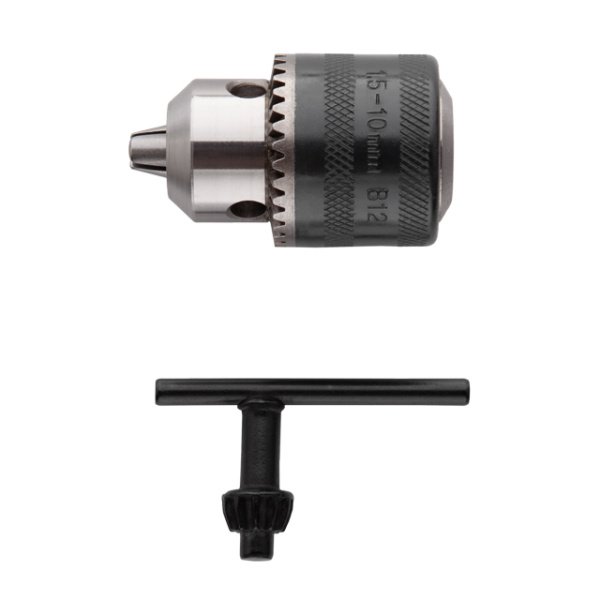Патрон для дриля з ключем, B12, 1,5-10 мм INTERTOOL ST-3822