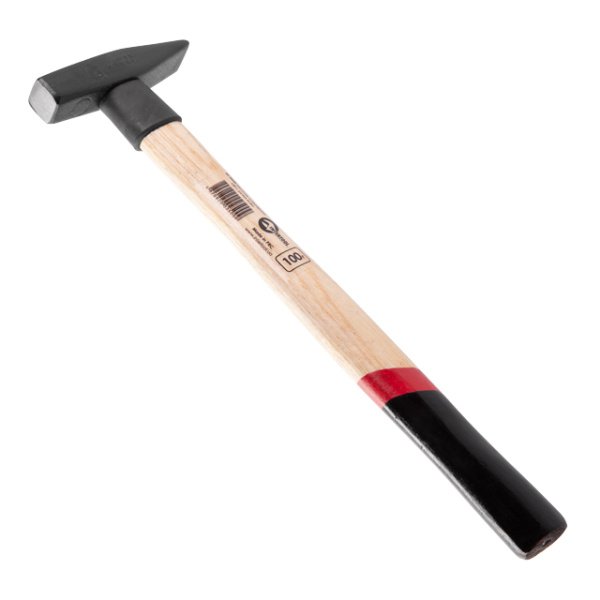 Молоток слюсарний 100 г, ручка ясен INTERTOOL HT-0250