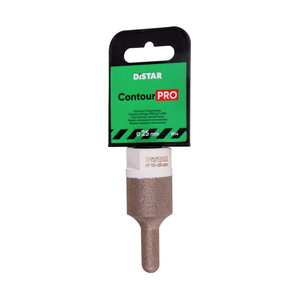 Фреза алмазна Distar пальчикова GF-V 25/10xM14 ContourPRO