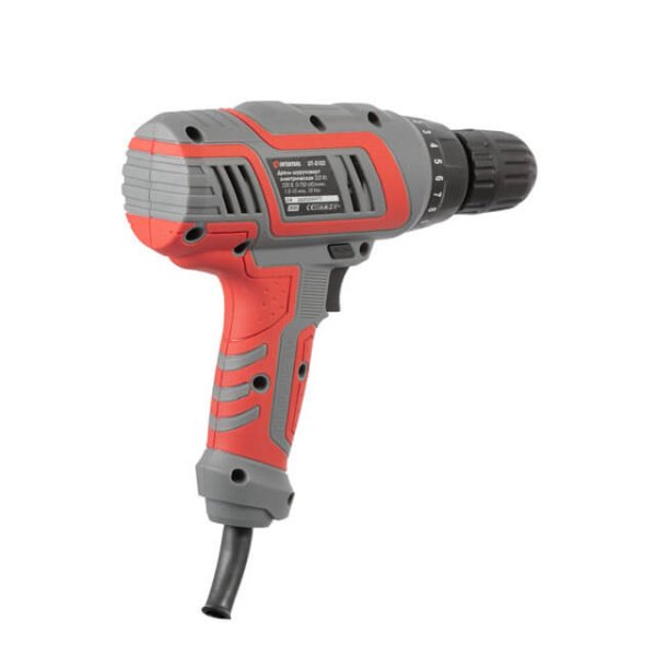 Дриль-шурупокрут електричний 320 Вт, 220 В, 0-750 об/хв., 0.8-10 мм, 10 Нм INTERTOOL DT-0103 Дриль-шурупокрут електричний 320 Вт, 220 В, 0-750 об/хв., 0.8-10 мм, 10 Нм INTERTOOL DT-0103