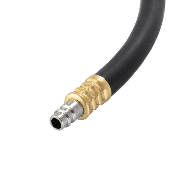 Шланг гумовий повітряний, армований, до 20 атм, 10×17 мм, 15 м, зі швидкороз'ємними з'єднаннями, STORM INTERTOOL PT-1739