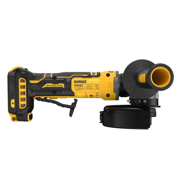 Шліфмашина кутова - болгарка акумуляторна безщіткова DeWALT DCG404N