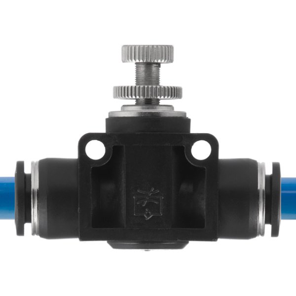 З'єднання цангове пряме з регулятором для поліуретанових та ін. шлангів 10×10 мм INTERTOOL PT-2398