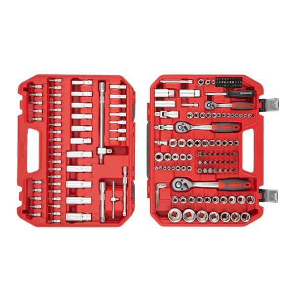 Набір інструментів 1/2" & 3/8" & 1/4" 181од INTERTOOL ET-9181