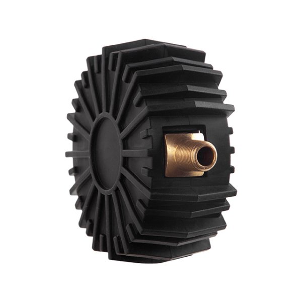 Манометр до пістолету для підкачування коліс з гумовим покриттям, діаметр 63мм 1/8" INTERTOOL PT-0499