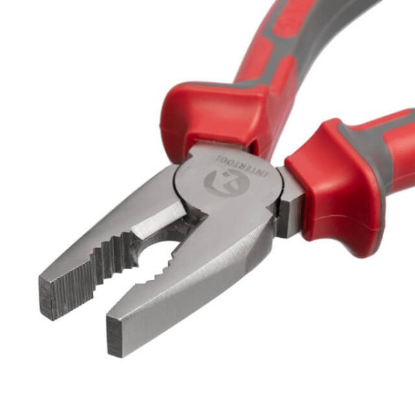 Плоскогубці, 180 мм, С55 INTERTOOL HT-0105