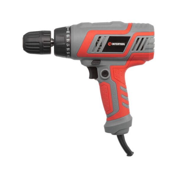 Дриль-шурупокрут електричний 320 Вт, 220 В, 0-750 об/хв., 0.8-10 мм, 10 Нм INTERTOOL DT-0103 Дриль-шурупокрут електричний 320 Вт, 220 В, 0-750 об/хв., 0.8-10 мм, 10 Нм INTERTOOL DT-0103