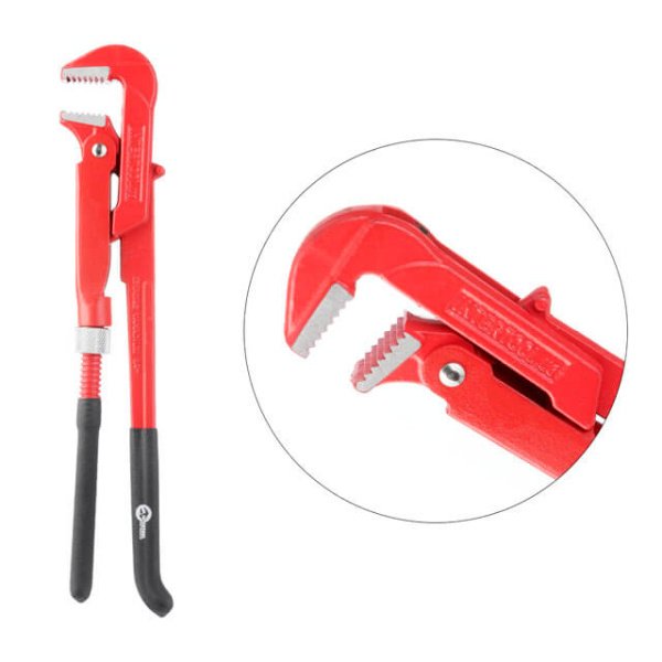 Ключ трубний 0.75" 90° INTERTOOL HT-0186