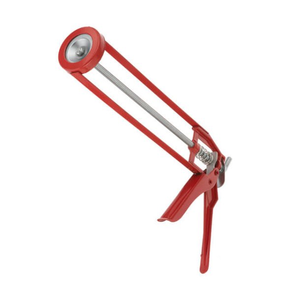 Пістолет для видавлювання силікону, 420 мл, рамоподібний INTERTOOL HT-0022