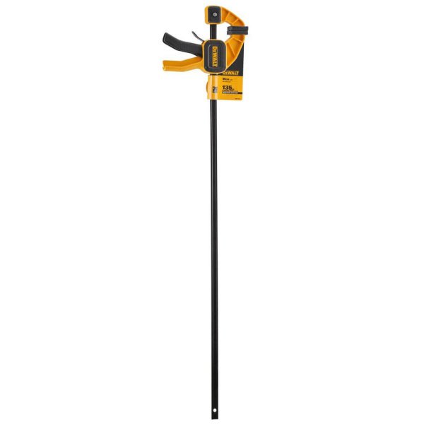 Струбцина L триггерна з максимальним зусиллям стиснення 135 кг DeWALT DWHT0-83195