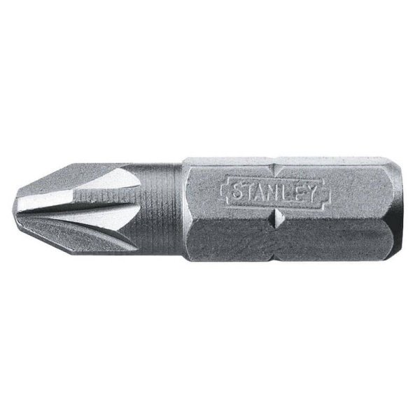 Біта з шестигранним хвостовиком 1/4 під шліц Pz1 довжиною 25 мм STANLEY 1-68-945