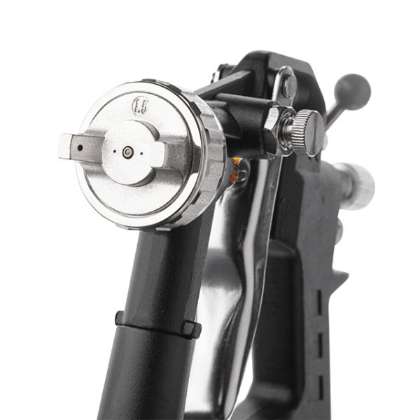 Фарбопульт пневматичний HP, форсунка 1.5 мм, нижній металевий бачок 1000 мл, 5 бар INTERTOOL PT-0211