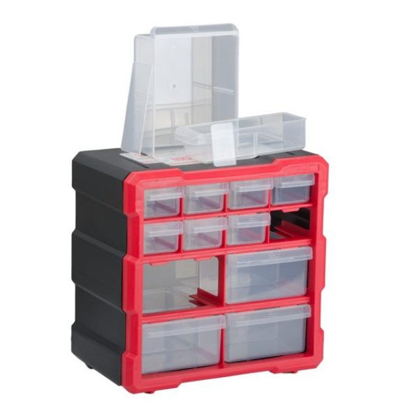 Органайзер 12 комірок, 10.5": 265*260*160 мм INTERTOOL BX-4024