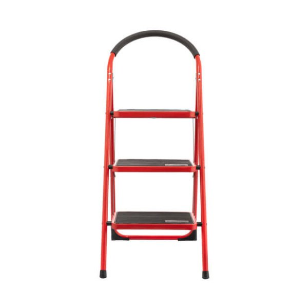 Драбина 3 сходинки 380*260мм висота 1131мм, до верхньої сходинки 729мм INTERTOOL LT-0037