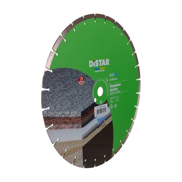 Круг алмазний вiдрiзний Distar 1A1RSS/C3 400x3,5/2,5x10x25,4-28-HIT Premier Active