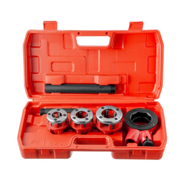 Набір плашок трубних 3 шт для нарання різьби 1/2"; 3/4"; 1" INTERTOOL SD-8003