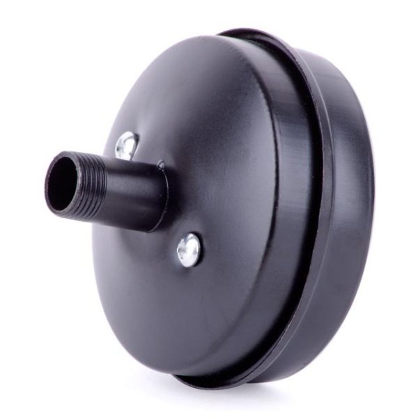 Повітряний фільтр для компресора, діаметр різьби М16, металевий корпус, змінний поролоновий фільтруючий елемент, до PT-0003 / 0009 INTERTOOL PT-9072