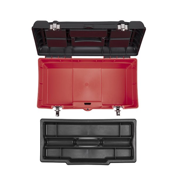 Ящик для інструментів з металевими замками, 19": 483*242*240 мм INTERTOOL BX-1119