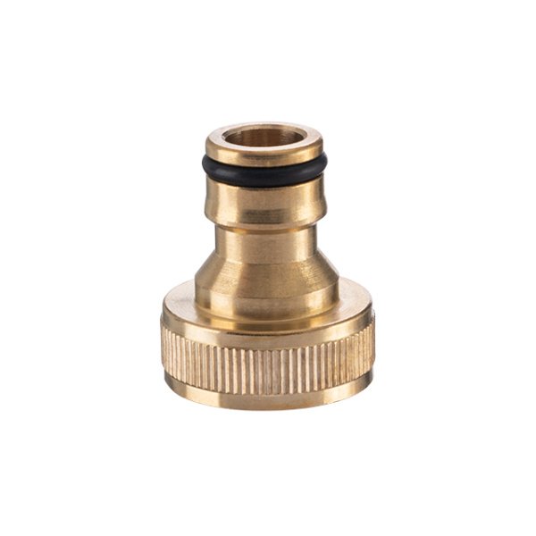 Адаптер латунний для з'єднувача 1/2" з внутрішньою різьбою 3/4", STORM INTERTOOL GE-1208