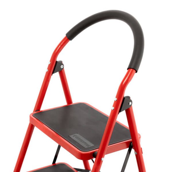 Драбина 4 сходинки 380*260мм висота 1374мм, до верхньої сходинки 972мм INTERTOOL LT-0038