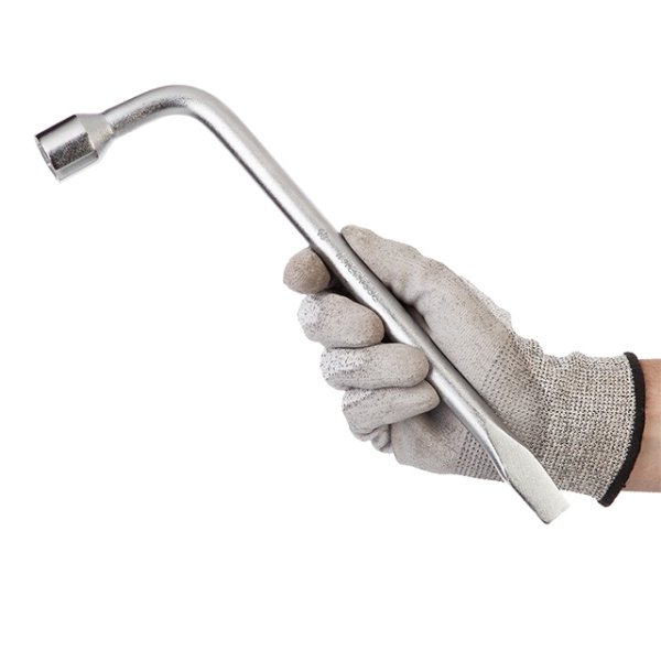 Ключ балонний L-подібний 19*350 мм INTERTOOL XT-4219