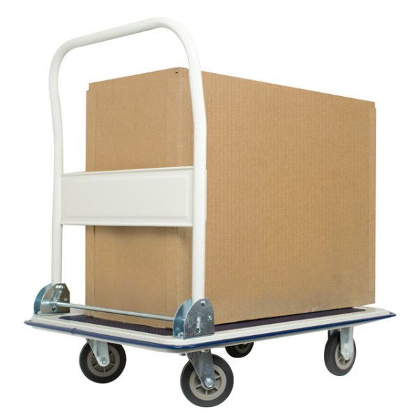 Візок ручний чотириколісний до 250 кг, 910*610*870, колеса 125 мм INTERTOOL LT-9054