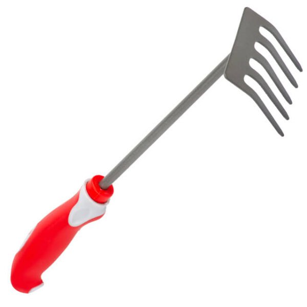 Граблі садові, 335×85 мм, комбінована рукоятка INTERTOOL FT-0032