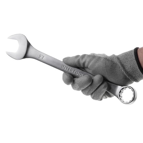 Ключ комбінований 27мм Cr-V INTERTOOL HT-1227