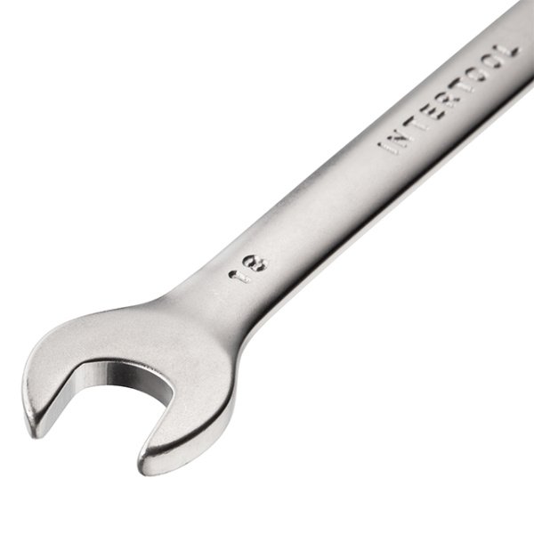 Ключ комбінований 18мм Cr-V INTERTOOL HT-1218