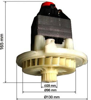 Двигун Bosch Rotak 32