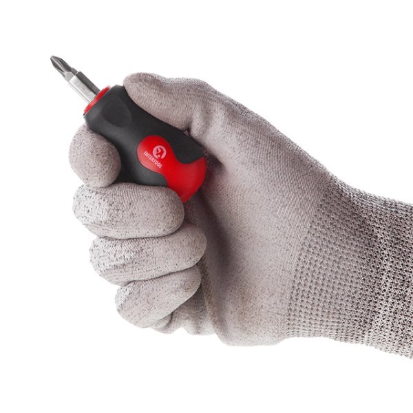 Викрутка міні 4 в 1 з двосторонніми насадками, Cr-V INTERTOOL VT-1010