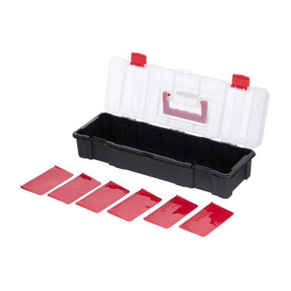 Органайзер 18", 7 комірок, 6 зйомних перегородок, 46х16.5х9.1см INTERTOOL BX-4042