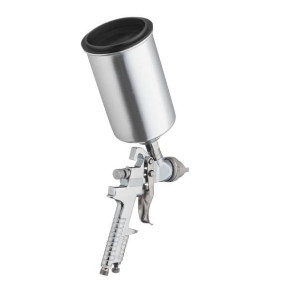 Фарбопульт пневматичний HVLP, форсунка: 1,3 мм, верхній металевий бачок: 1000 мл, 3 бар INTERTOOL PT-0107