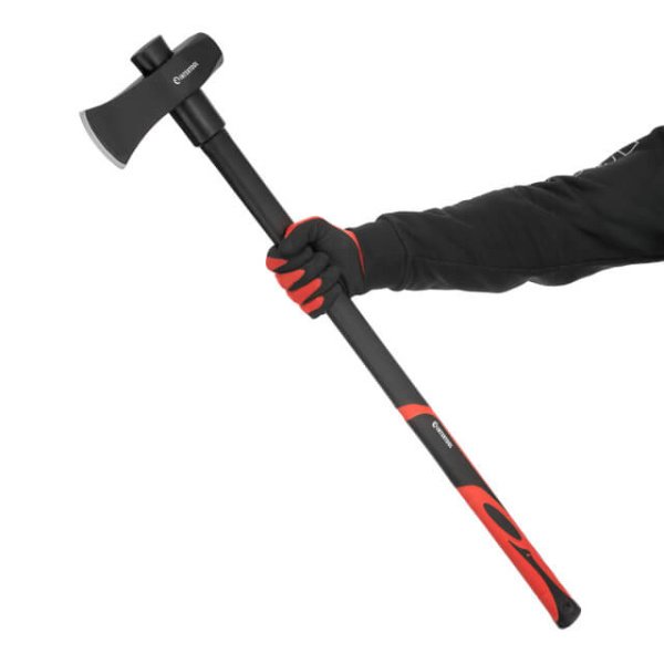 Колун кований, 2500 г, ручка з фібергласу INTERTOOL HT-0273