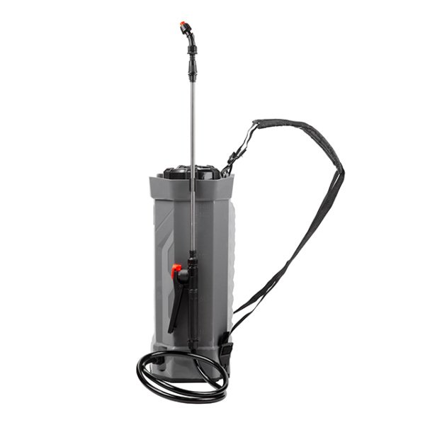 Обприскувач акумуляторний ранцевий 16 л, 3.1 л/хв, батарея 12 В/8 Аг INTERTOOL DT-9016
